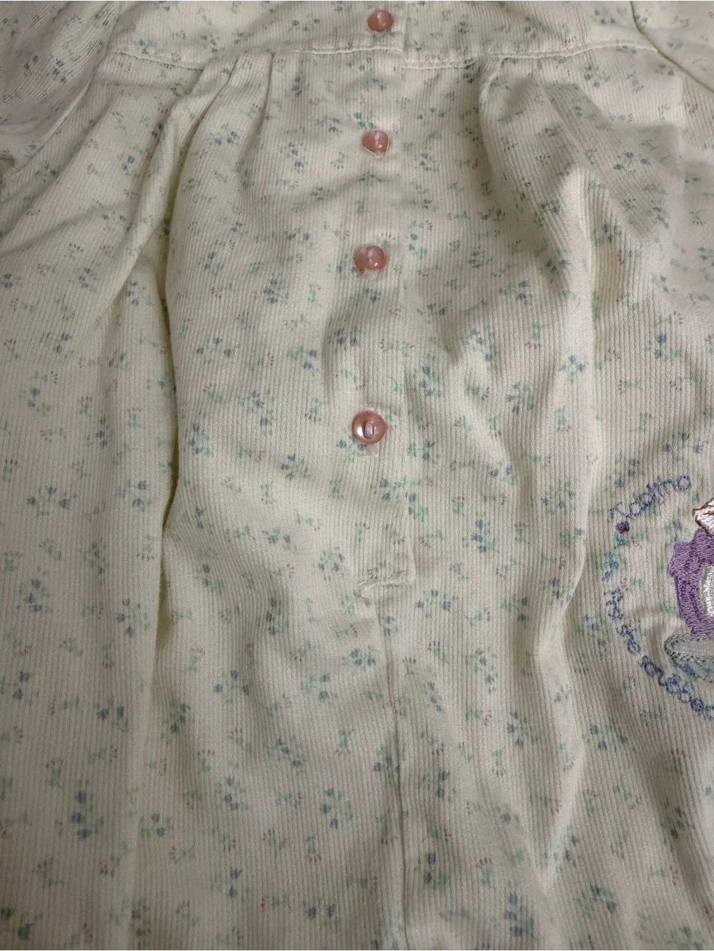 Peter Rabbit & Friends Baby Bubble Romper 24M Vintage Floral Cotton USA Cottage